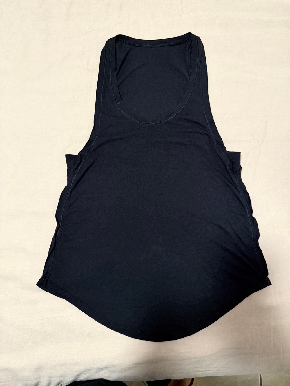 Lululemon Black Scoop Neck Tank Top